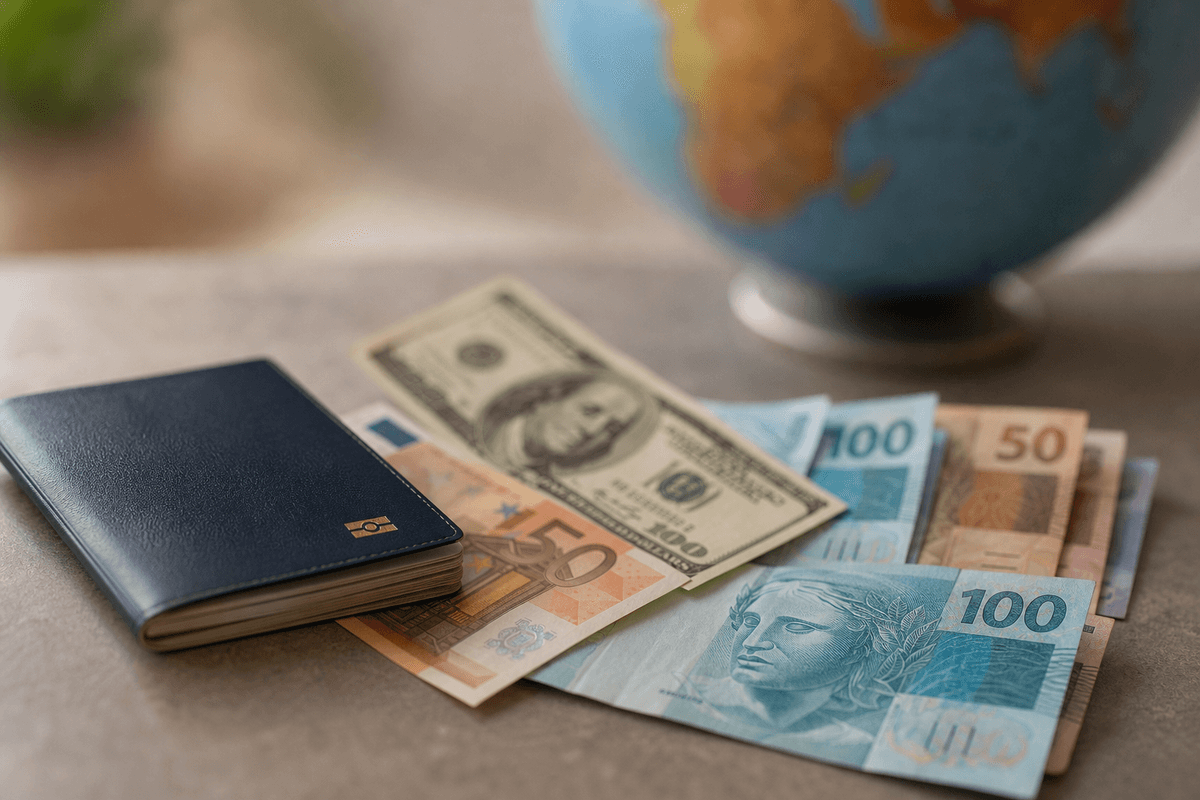 Quando faz sentido juntar dinheiro em euro ou dólar