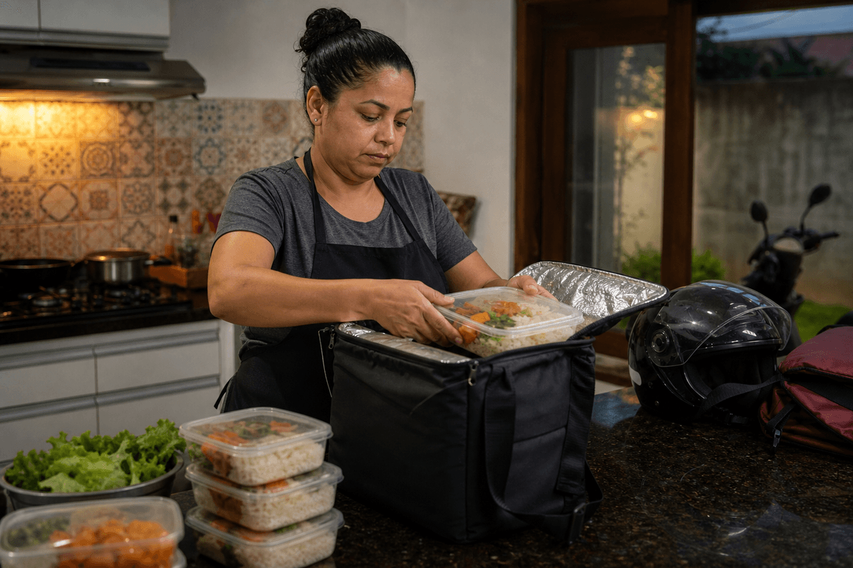 Delivery de marmita: vale como renda extra?