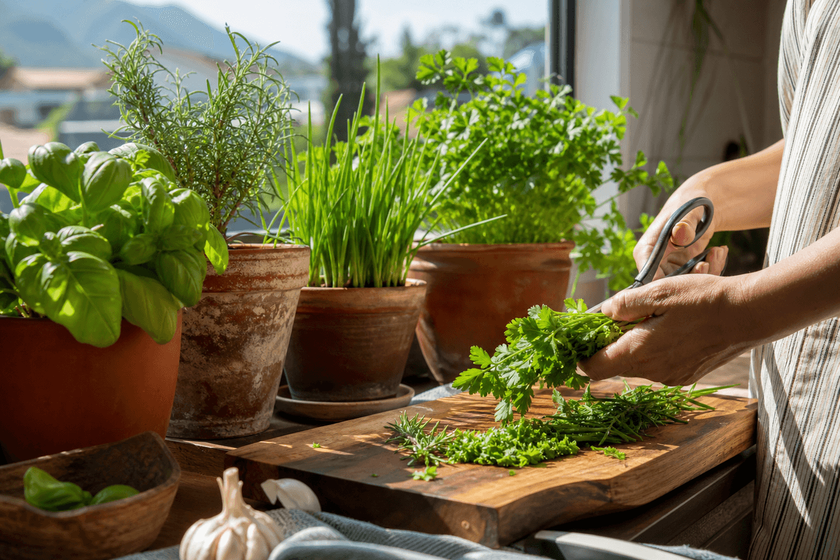 Plantas na cozinha: temperos que cortam gasto no mercado
