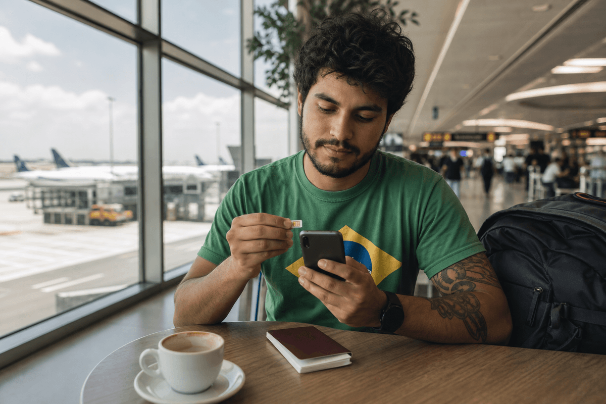 Chip internacional e eSIM: como não pagar roaming absurdo