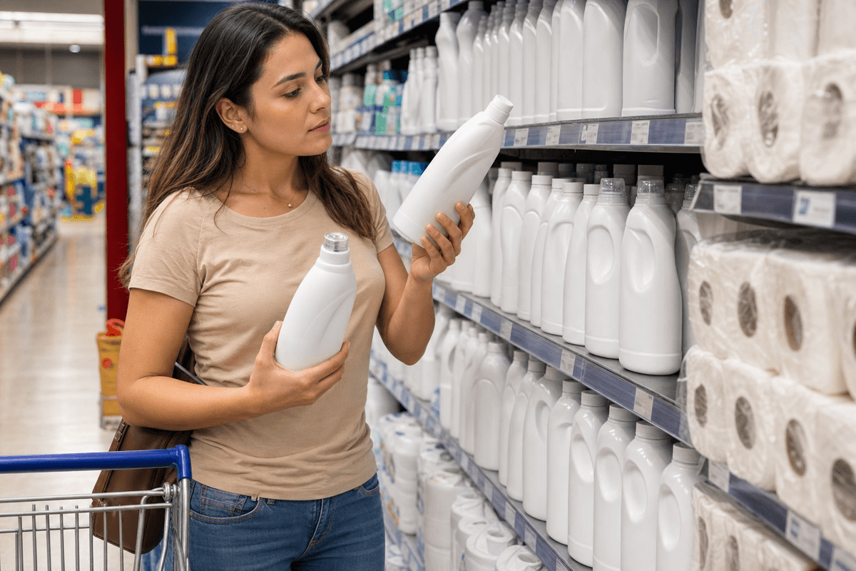 Como escolher detergente, amaciante e papel higiênico pelo custo-benefício